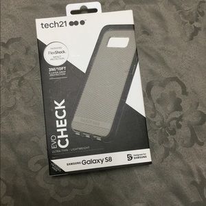 Nice black phone cover. For Samsung galaxy s8